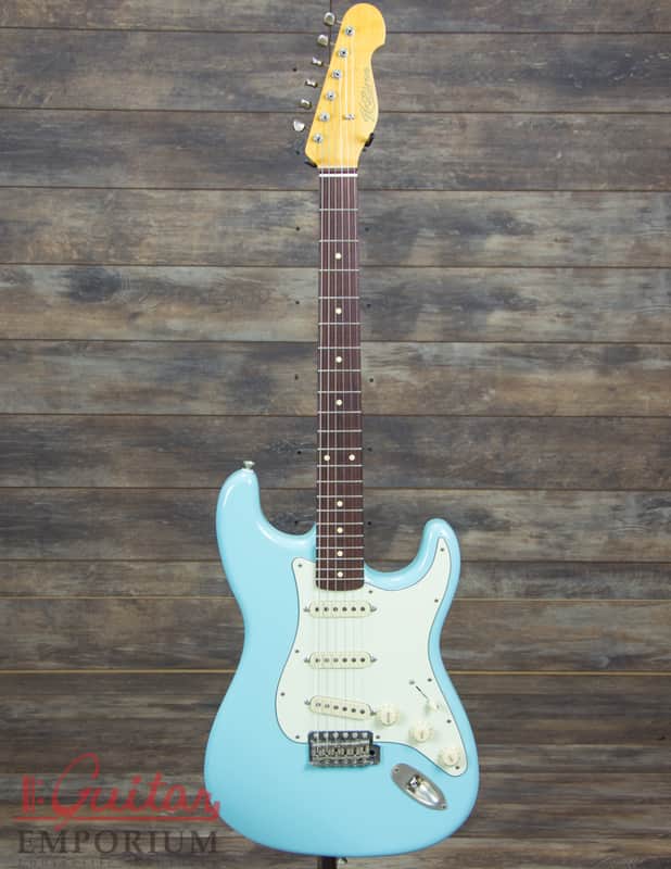 K-line Springfield 2018 Sonic Blue strat stratocaster image 1