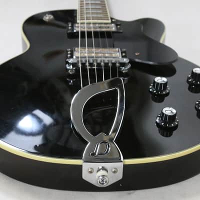 Guild De Armond M-75 Electric Guitar 1999 Black w/ Gold USA Pickups + OHSC image 17
