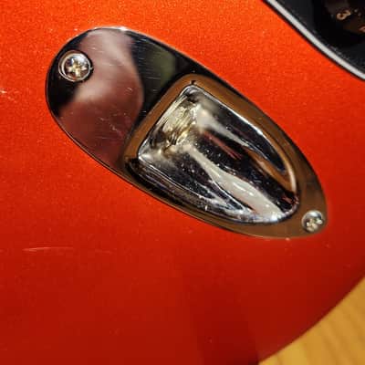 Fender 2001 American Standard Stratocaster Chrome Red w/ OHSC & Bartolini Loaded Pickguard image 11
