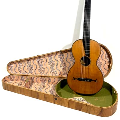 Early Romantic Viennese Guitar (J. G. Stauffer Workshop) 1850's image 18