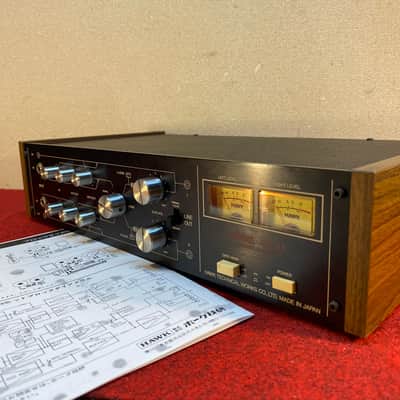 Beautiful 1976 Hawk HR-45 Spring reverb unit- The best spring reverbs I have found. image 17