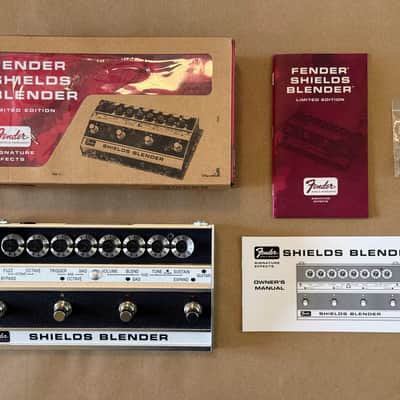 Fender Shields Blender Limited Edition 2023 - Silver / Black image 1