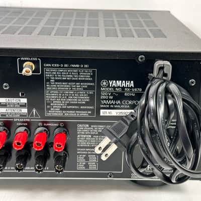 Yamaha RX-V479 5.1 Channel 4K Ultra HD AV Bluetooth Home Theater Stereo Receiver image 10