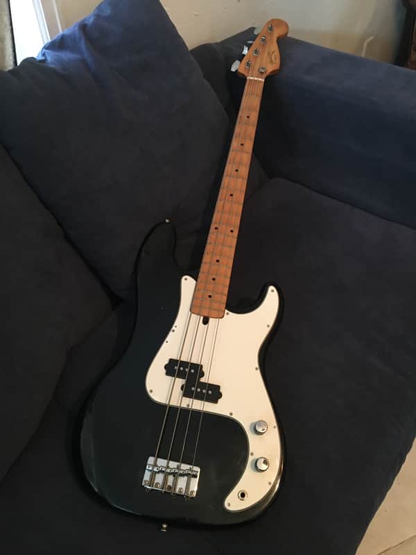 Great lake deluxe P bass Japan (lawsuit) 70's Black | Reverb