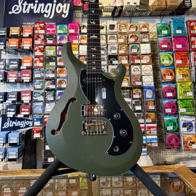 PRS S2 Vela Semi-Hollow Satin with Narrowfield Pickup 2026 - Matcha Green Satin image 1