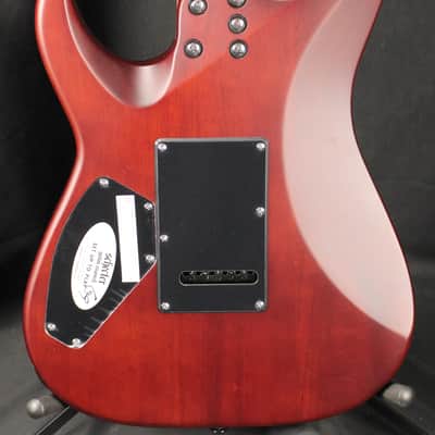 Schecter C-1 Exotic Ebony Electric Guitar Natural Satin image 3