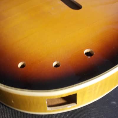 Danelectro Teardrop/Coral 1969 3-Color Sunburst Electric Guitar image 13