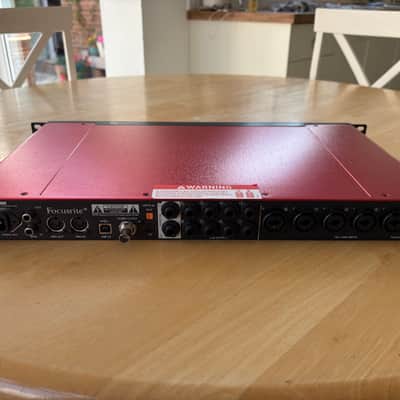 Focusrite Scarlett 18i20 (1st Gen) 2016 - Red image 7