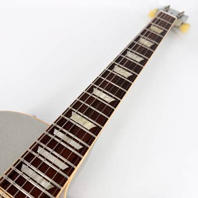 2008 Gibson Custom Shop Les Paul Standard – Silver Sparkle image 9
