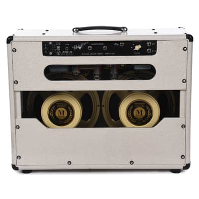 Matchless Chieftain Reverb 40W 2x12" Combo Sparkle Cream w/ Silver Grill image 3