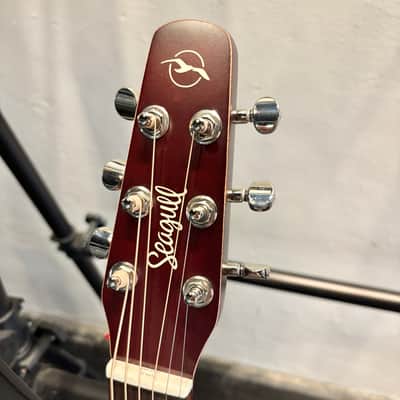 Seagull Acoustic Electric Guitar - Entourage Autumn Burst Presys II - Comes with Gigbag image 3