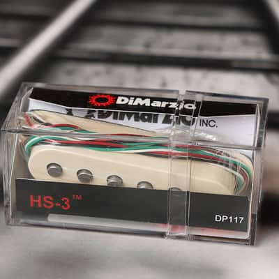 DiMarzio DP117AW HS-3 Stratocaster Pickup - Aged White