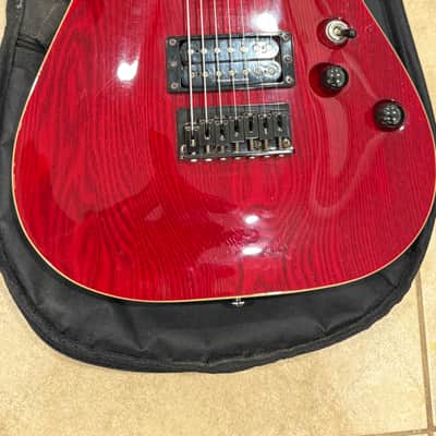 Schecter Diamond Series C-7 7 String Maybe Early 2000’s? - Red image 2