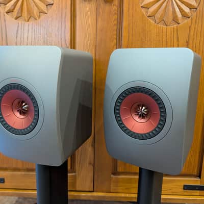 KEF LS50 Meta (Pair) - Titanium Grey (Showroom Demo w/ Box) image 2