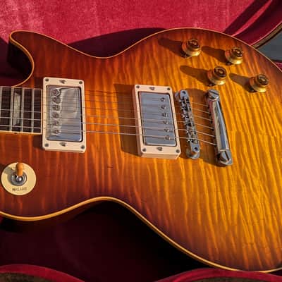 2025 Gibson Custom Shop PSL  '59 Les Paul Reissue - LPR9 - Ice Tea - No Pickguard image 21