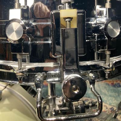 CB-700 - 5x14" Snare Drum 10-Lug Parallel Throw Off Chrome 1980's image 7