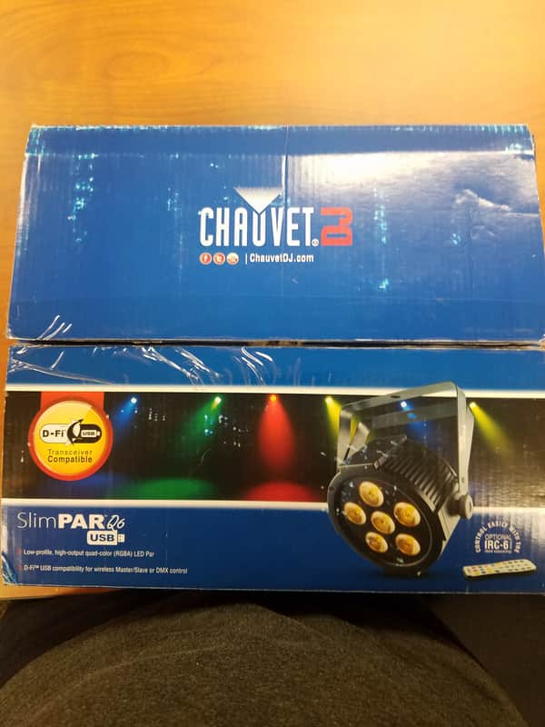 Chauvet SlimPAR Q6 USB DMX LED Par Light image 1