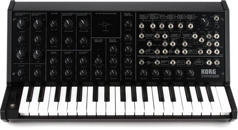 Korg MS-20 Mini Semi-modular Analog Synthesizer (MS20minid1) image 1