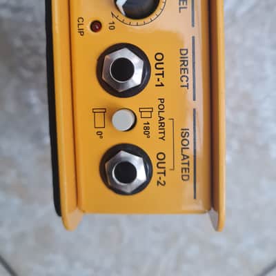 Radial X-Amp Studio Reamper 2010s - Yellow image 3