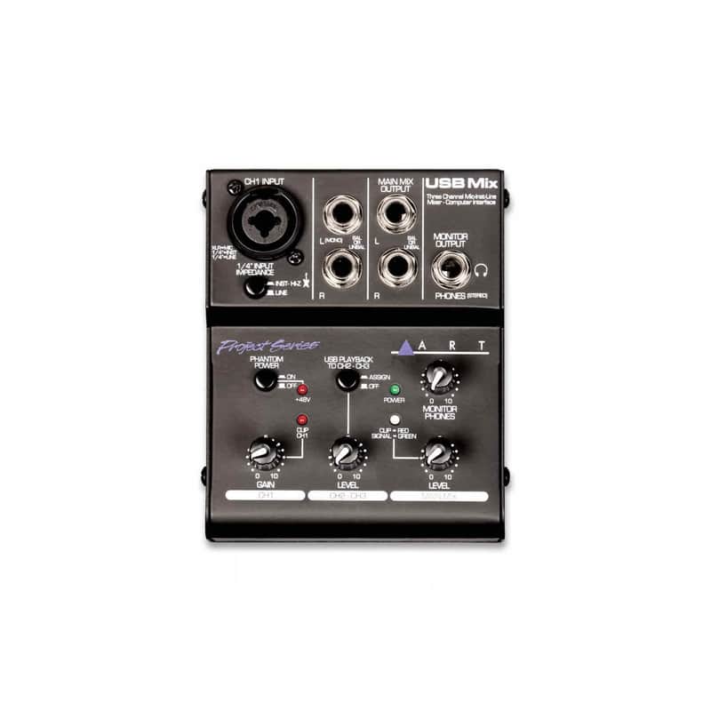ART - USB Mix Project Series Recording Mixer image 1