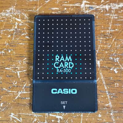 Casio RA-500 RAM card for Casio VZ-1, VZ-10M,VZ-8M, PG-380