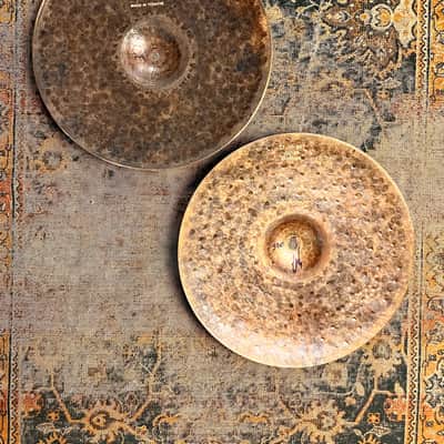 Rare BOSPHORUS HYRBID Master Hihats 13” 740 960 g LIGHT Complex Airy! MINT! image 2