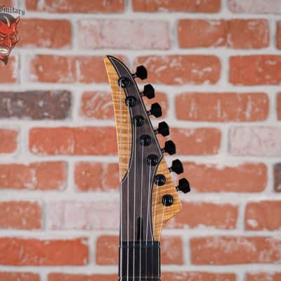 Carillion Guitars 7-String 10th Anniversary Polaris #3 of 10 Made Figured Myrtle Back&Top Satin Natural 2019 w/OHSC (Owned by Gary Holt) image 11