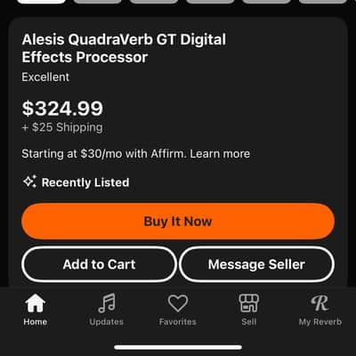 Alesis QuadraVerb GT Digital Effects Processor image 6