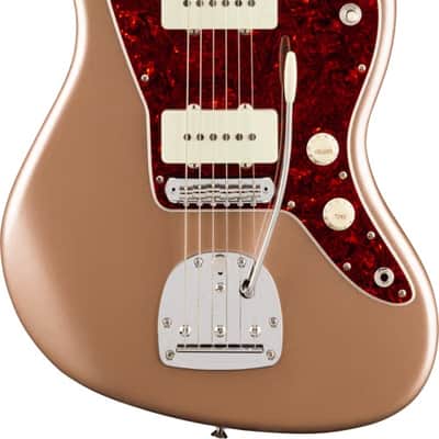Fender American Professional Classic Jaguar Electric Guitar. Rosewood Fingerboard, Faded Sherwood Green Metallic image 1