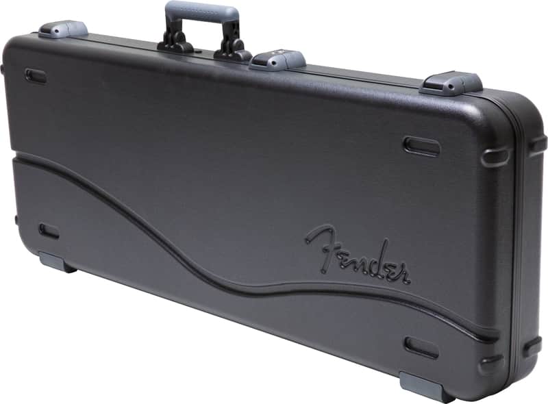 Fender 099-6112-306 Deluxe Molded Jaguar/Jazzmaster Case 2010s - Black image 1