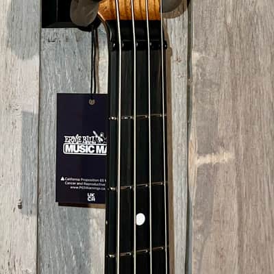 Stunning 2026 Ernie Ball Music Man StingRay Special Electric Bass Guitar - Mean Blue Burst, Ebony Fingerboard image 6