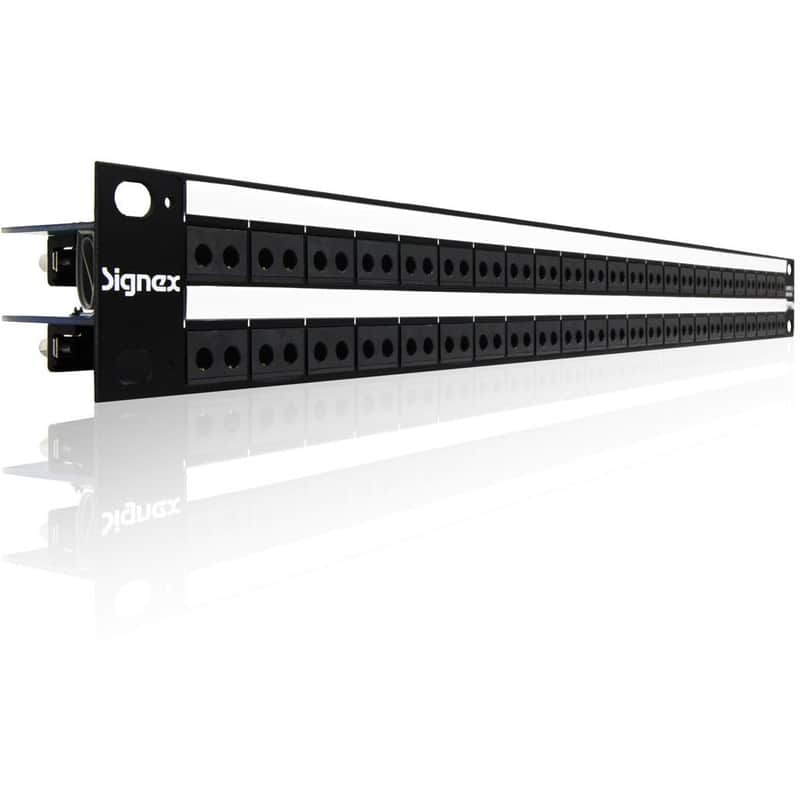 Signex CPT96D25 Isopatch Bantam Patchbay Rear D Sub Silver Contacts image 1