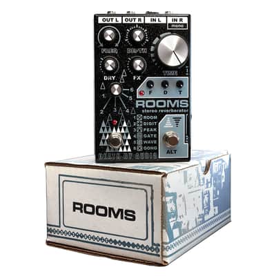 Death By Audio Rooms Stereo Reverb Effects Pedal image 5