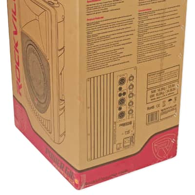 Rockville RPG12 12" Powered Active 800 Watt 2-Way DJ PA Speaker+Slip Cover image 18