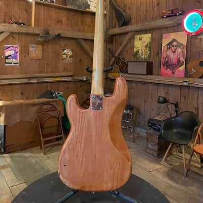 Fender Precision PJ bass 70s - Brown refin/roadworn image 7