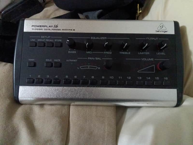 Behringer Powerplay16 P16- M 201@ - Silver image 1