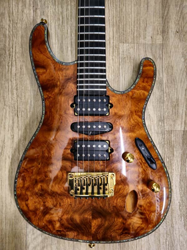 Ibanez Iron Label SIX70FDBG-NT - Bubinga Gloss | Reverb