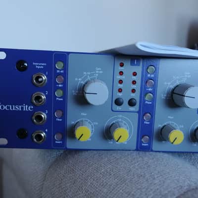 Focusrite ISA 428 MKII 4-Channel Microphone Preamp INC. ADAT Digital Card image 2