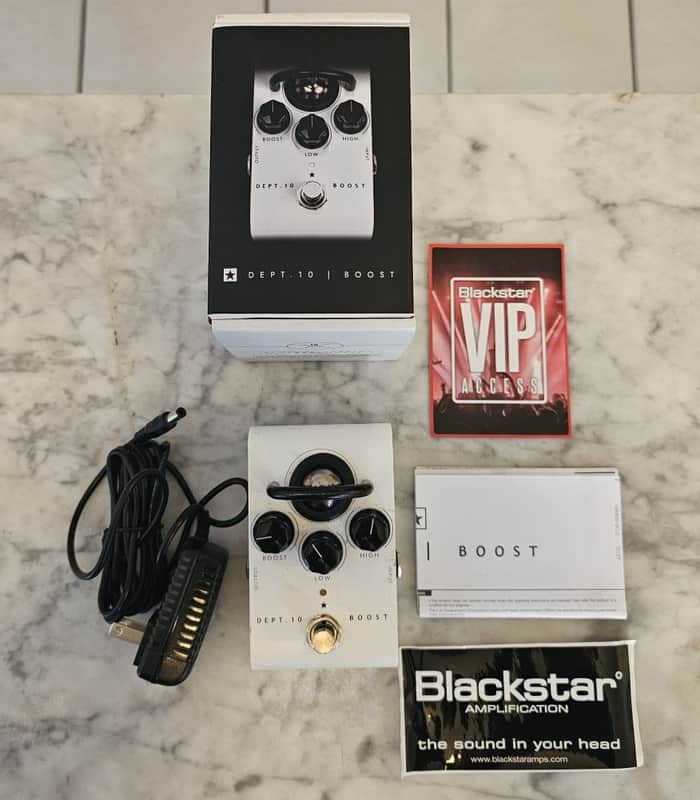 Blackstar Dept. 10 Boost 2021 - White