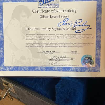 Gibson J-200 Elvis Presley Limited Edition signed by Scotty Moore image 10