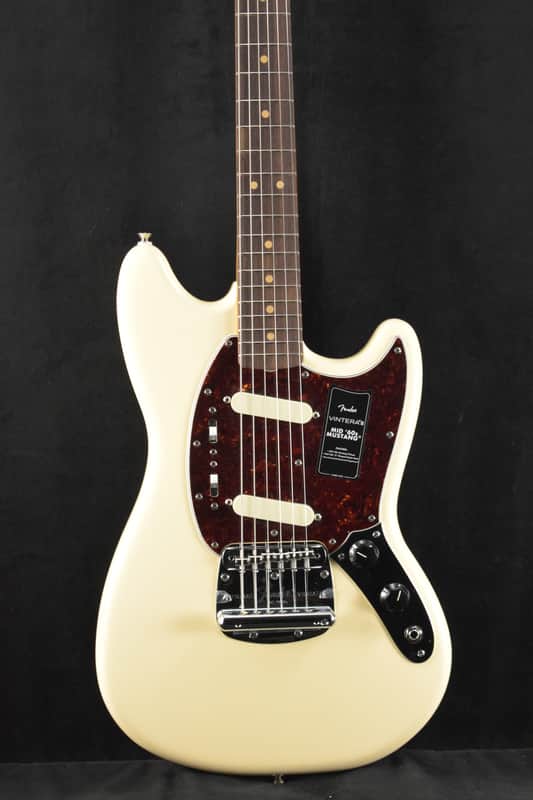 Mint Fender Vintera III Mid '60s Mustang Olympic White Rosewood Fingerboard