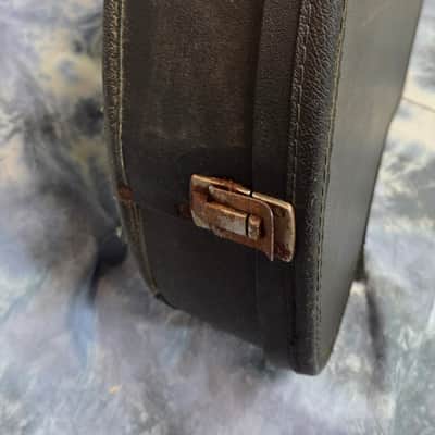 Vintage RARE 1964 to 1966 Gibson Non Branded Black Brown Interior ES 335 330 Soft Shell Electric Guitar Case #2 image 6