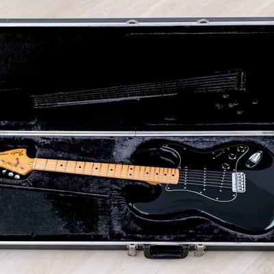 1979 Fender Stratocaster Hardtail Vintage Electric Guitar Black w/ Case image 21