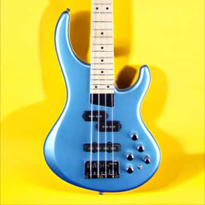 MTD Kingston Kingston LK4 Lake Placid Blue Gloss, Maple Fretboard image 1