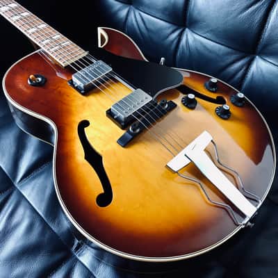 Greco FA-80 1990 Sunburst (ES-175 Japan replica) image 2