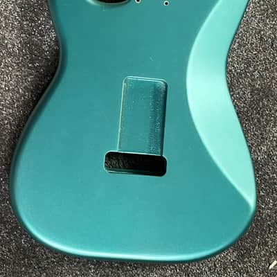 Fender American Pro Classic Stratocaster guitar body Alder Faded Sherwood Green image 6