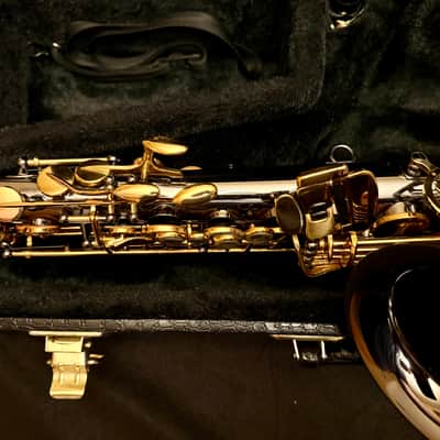 Cannonball Septyr ASCEP-BL Semi-Pro Alto Saxophone - Blue Abalone, F# Key, Black Nickel & Gold, Excellent!!! image 9