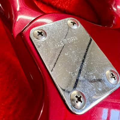 Aria Pro II RS Elite super strat c 1980’s CAR ruby metallic original vintage MIJ Japan LL image 10