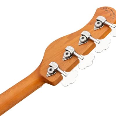 Sadowsky MetroExpress 24-Fret Modern Bass, Roasted Maple Fingerboard, 4-String - Tobacco Sunburst Transparent High Polish image 8