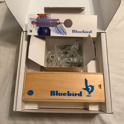 Blue Bluebird Large Diaphragm Cardioid Condenser Microphone 2010s - Blue - In original box image 6